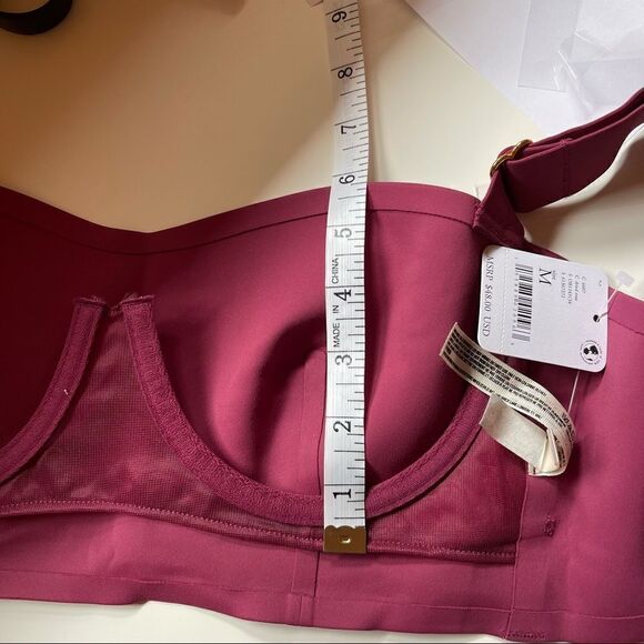 Free People Naomi Long Line Bra in Dried Rose - Picture 10 of 11